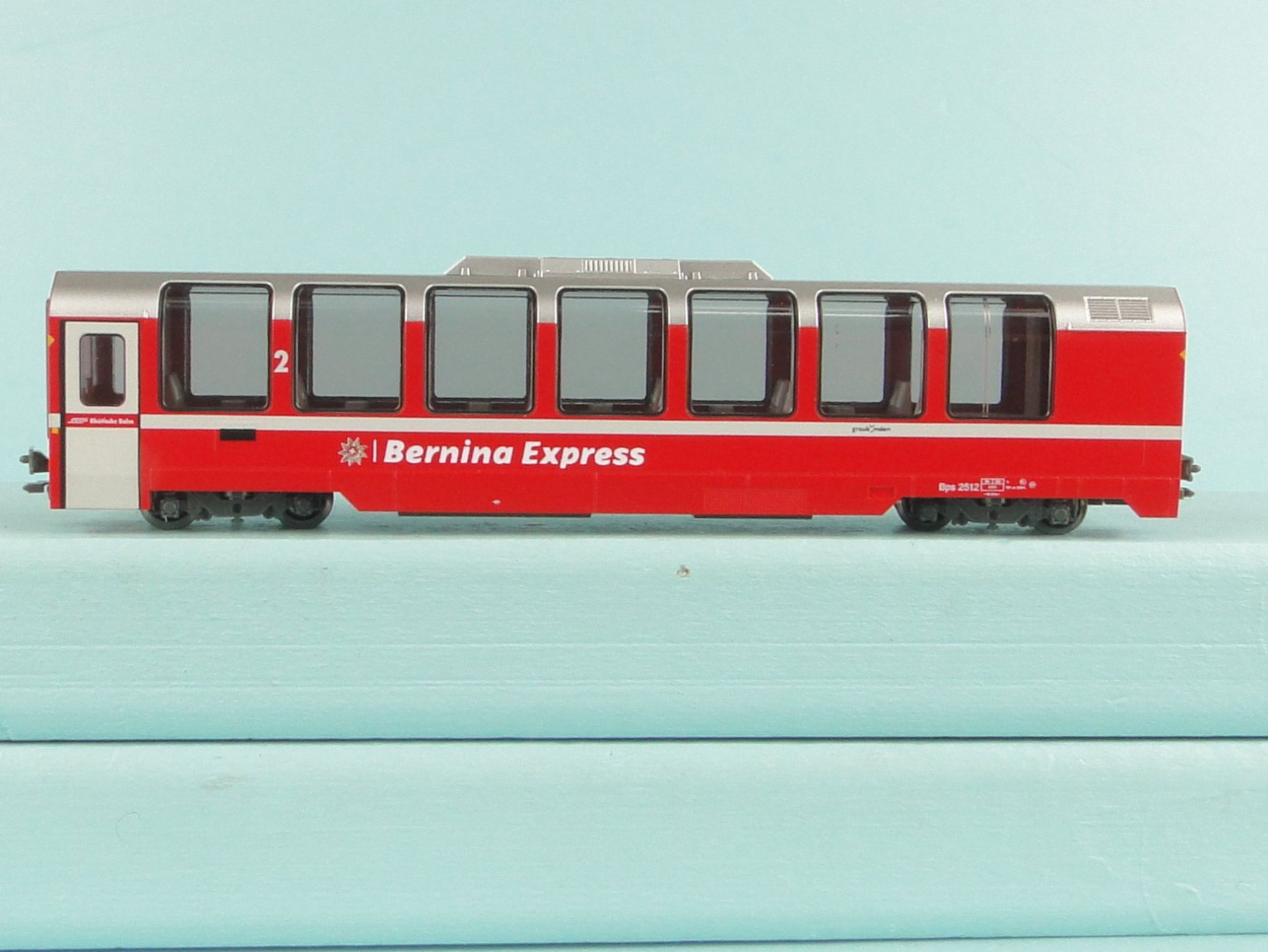 Kato Modellini di ferrovie: KATO Spur N Bernina Express 2 Klasse – Usato da Bülach venduto da cann11 3