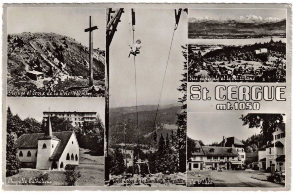 Cartes postales: St. Cergue - 5 Bild AK – D'occasion à Binningen par Mountainrider