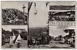St. Cergue - 5 Bild AK