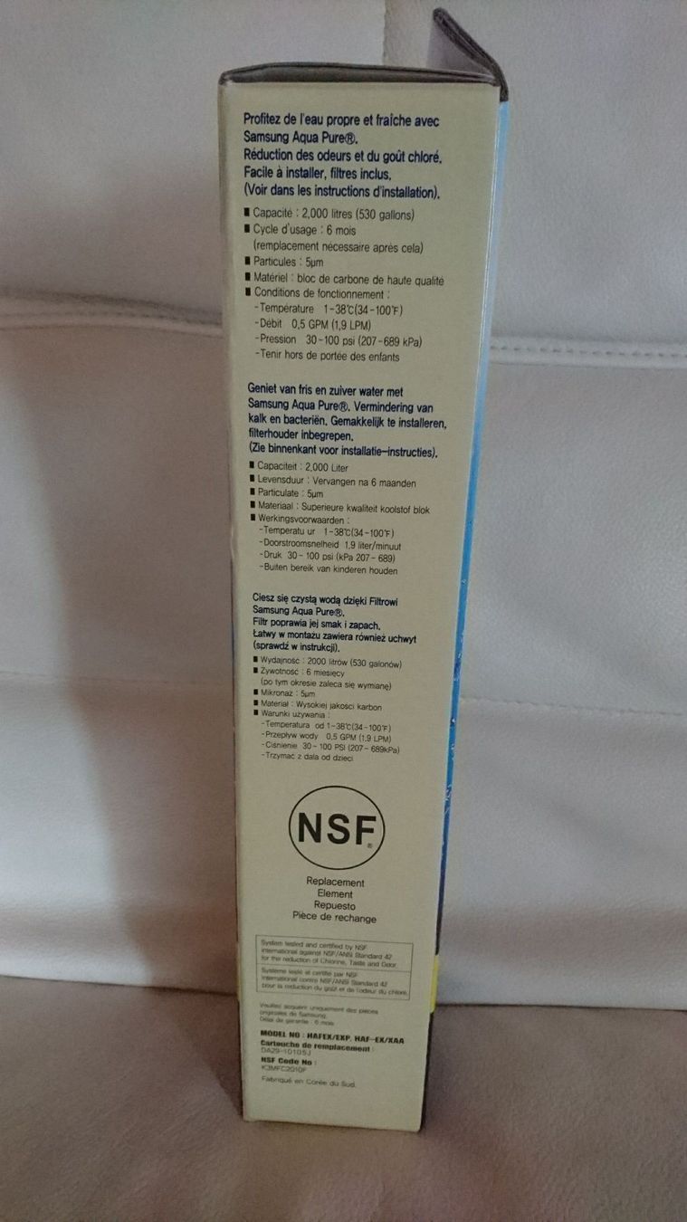 Samsung Frigoriferi: Samsung Aqua-Pure PLUS – Nuovo e nell'imballaggio originale da Zwingen venduto da Rom74 1