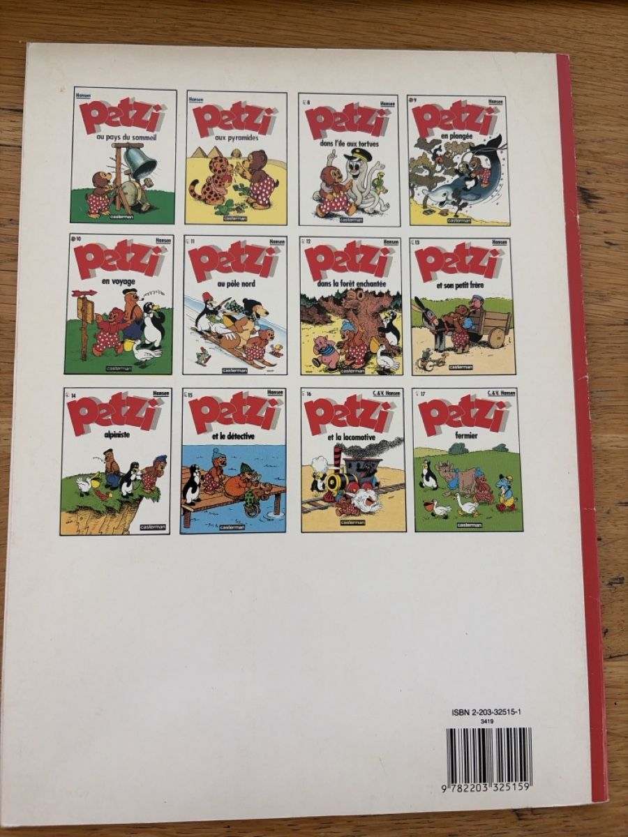 Fumetti: BD PETZI et le détective no 15 – Usato da Echallens venduto da JAR69 1