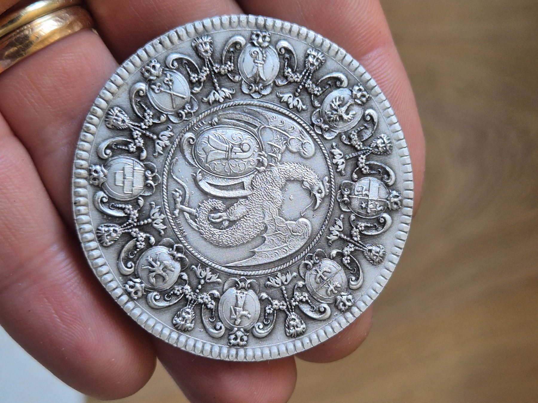 Medaglie: 2x Basler Doppeltaler / Kupfer / Zinn – Nuovo (secondo la descrizione) da Grenchen venduto da Grenchen_Coins 3
