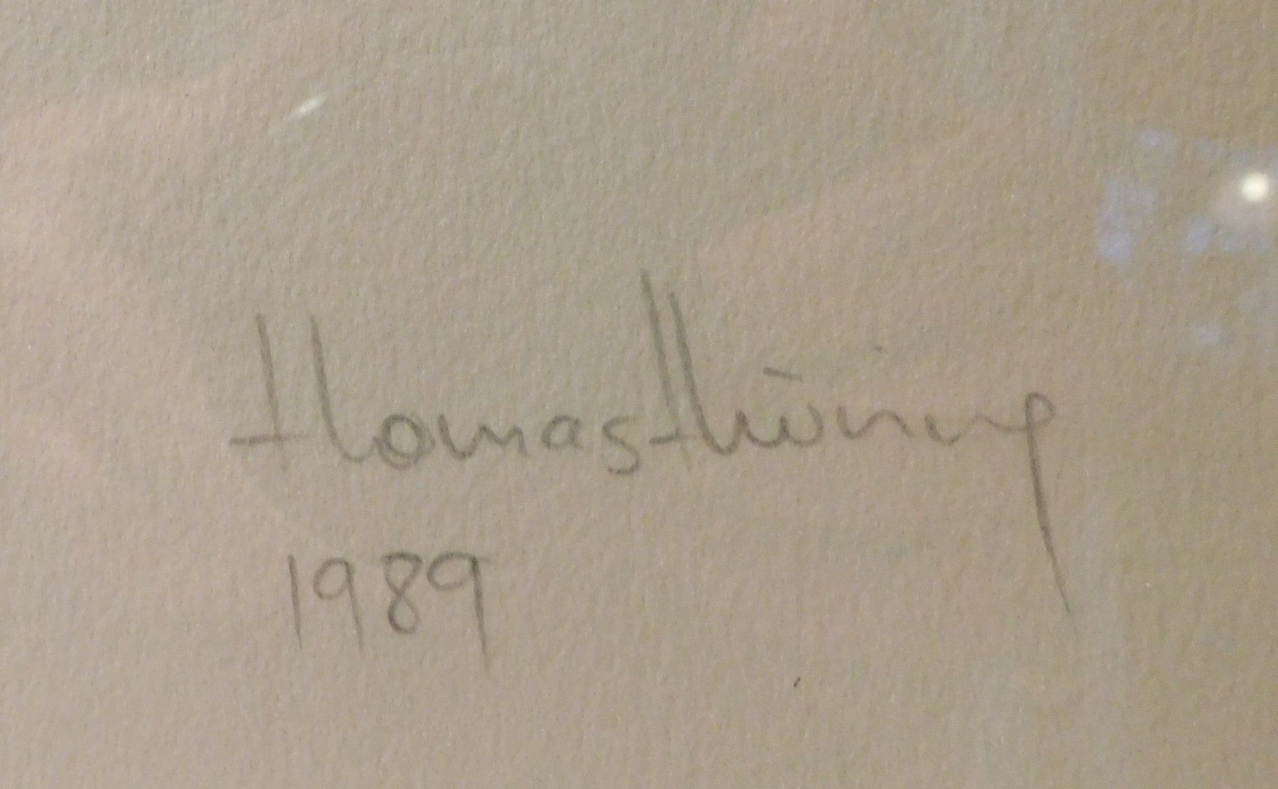 Grafica & Litografie: Kunst Lithografie limitiert handsigniert Kunst Bild – Usato da Sursee venduto da 76 9