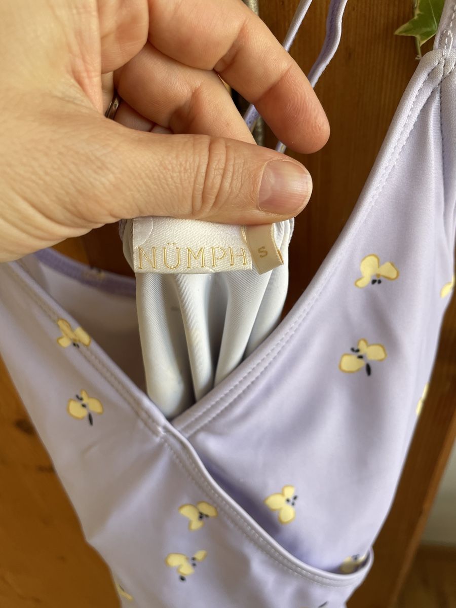 Badekleider & Bikinis: Badeanzug | Nümph | Blumenmuster | Lavendel Gr S | neu – Neu (gemäss Beschreibung) aus Zürich von samira12382 3