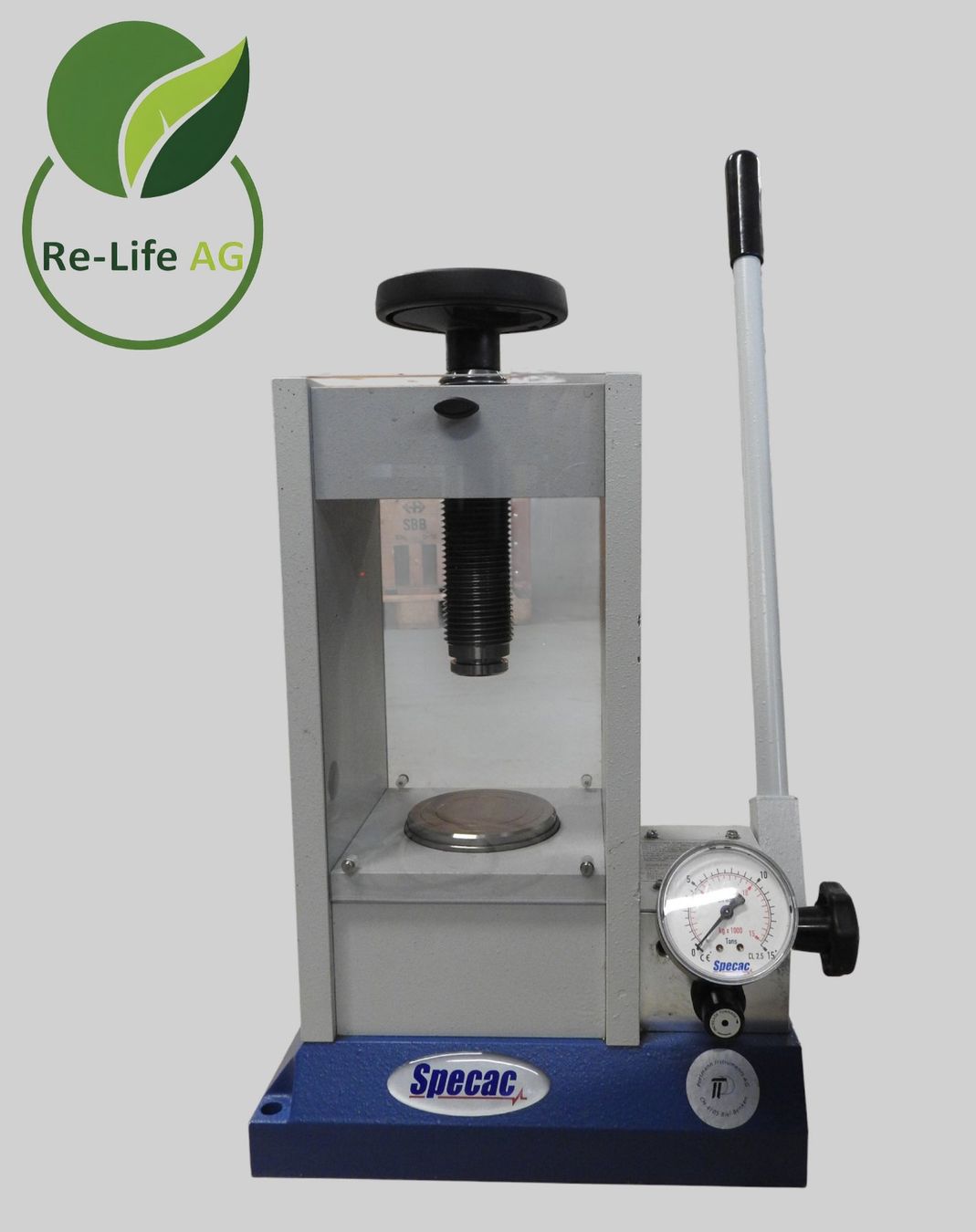Alle Maschinen: Specac | Manual Hydraulic Press – Gebraucht aus Reinach BL von Re-LifeAG_Labor 4