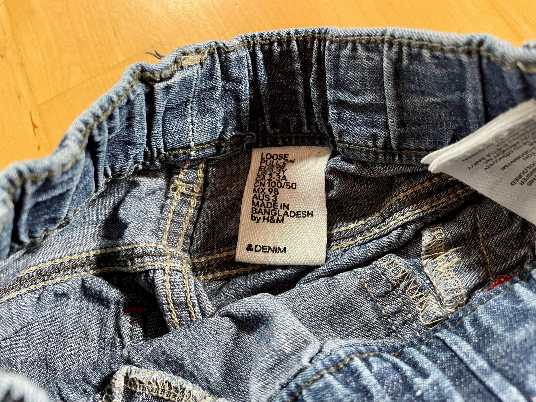 Hosen: leichte Jeans Gr 98 – Gebraucht aus Hüntwangen von fra_7nd2 1