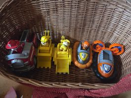 Paw Patrol Spielfiguren und Fahrzeuge guter Zustand