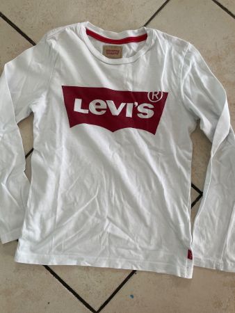 Weisses Levi‘s Shirt Gr.134👦🏻
