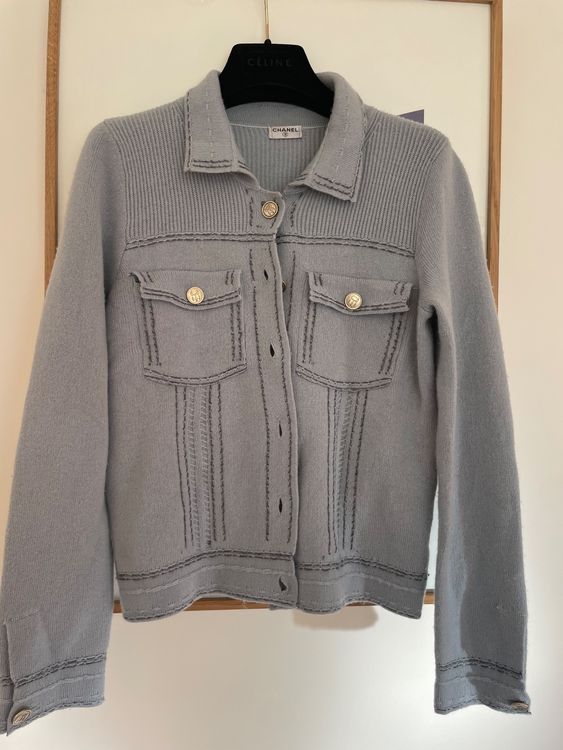 Chanel 2026 Butterfly Off-Shoulder Knitted Vest Wool Cashmere