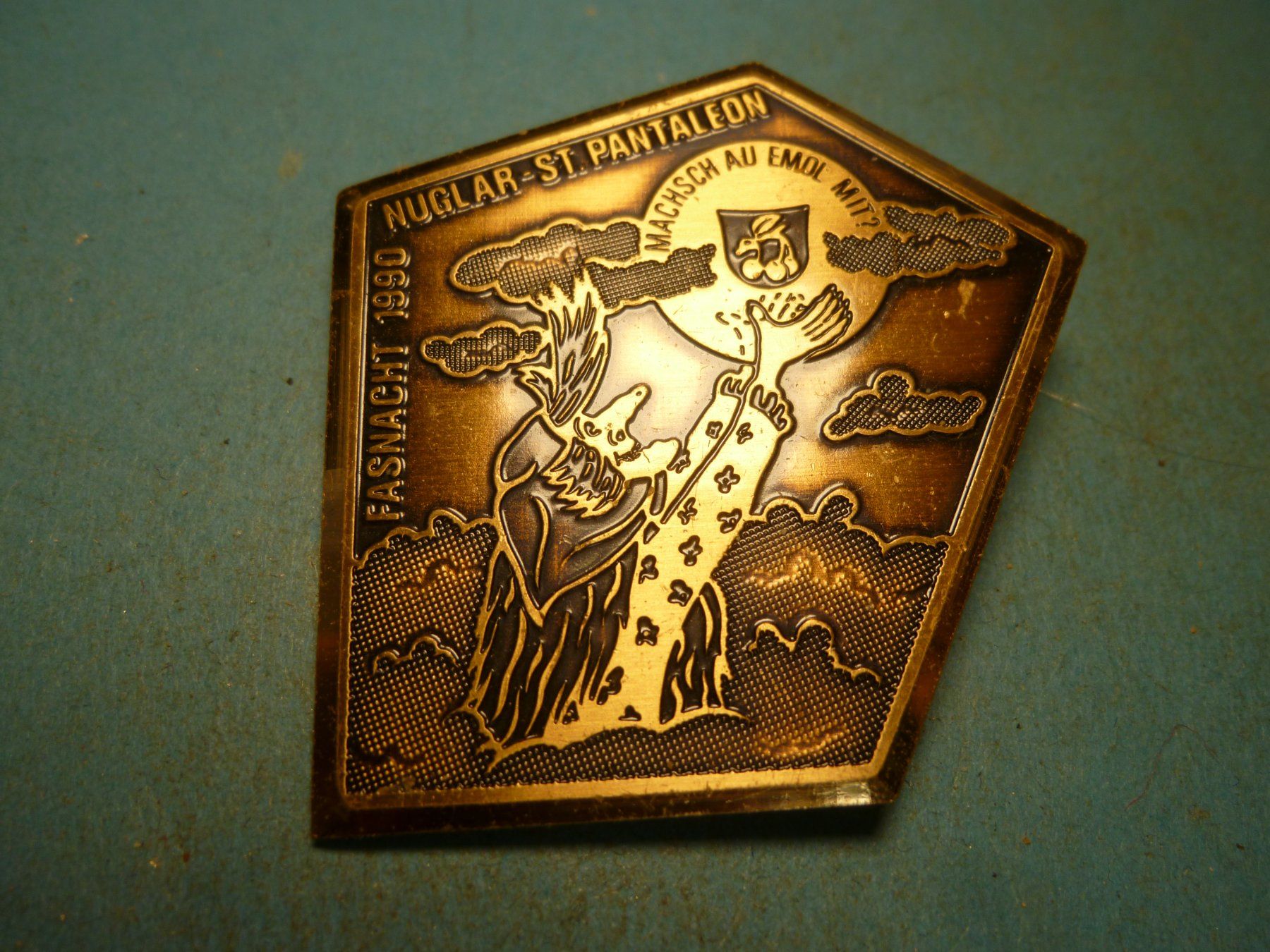 Plaquettes & Badges: NUGLAR 1990 BRONZE – D'occasion à Ried (Muotathal) par Mandarin02