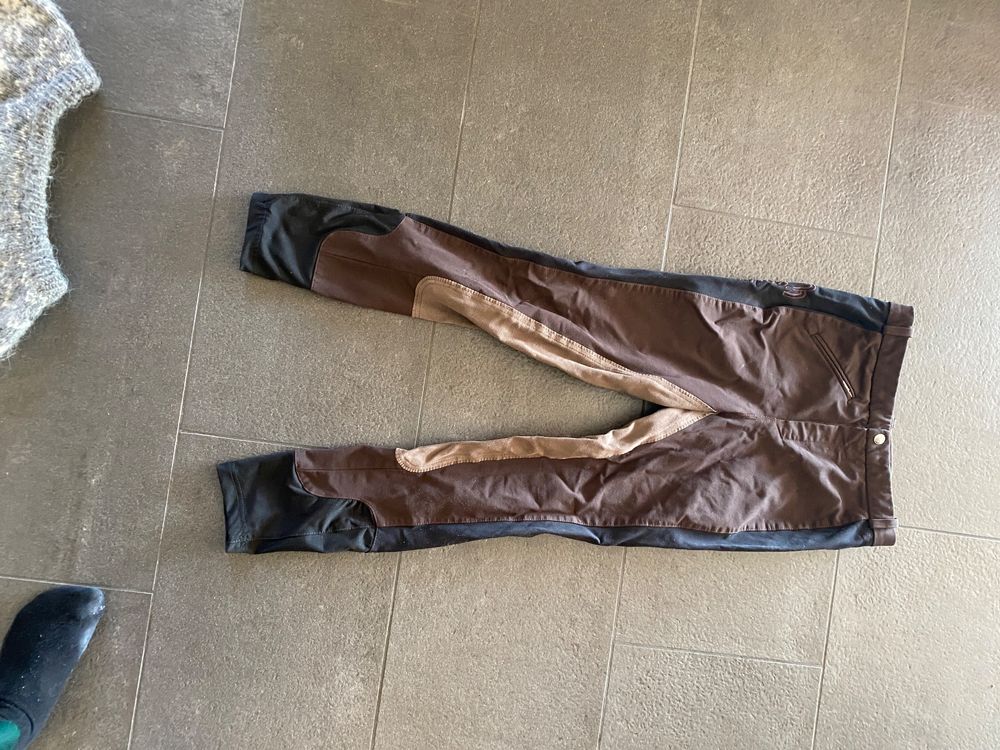 Horze Rhea Thermo-Reithose Für Mädchen - Winterreithose Mit Vollbesatz & Gürtelschlaufen