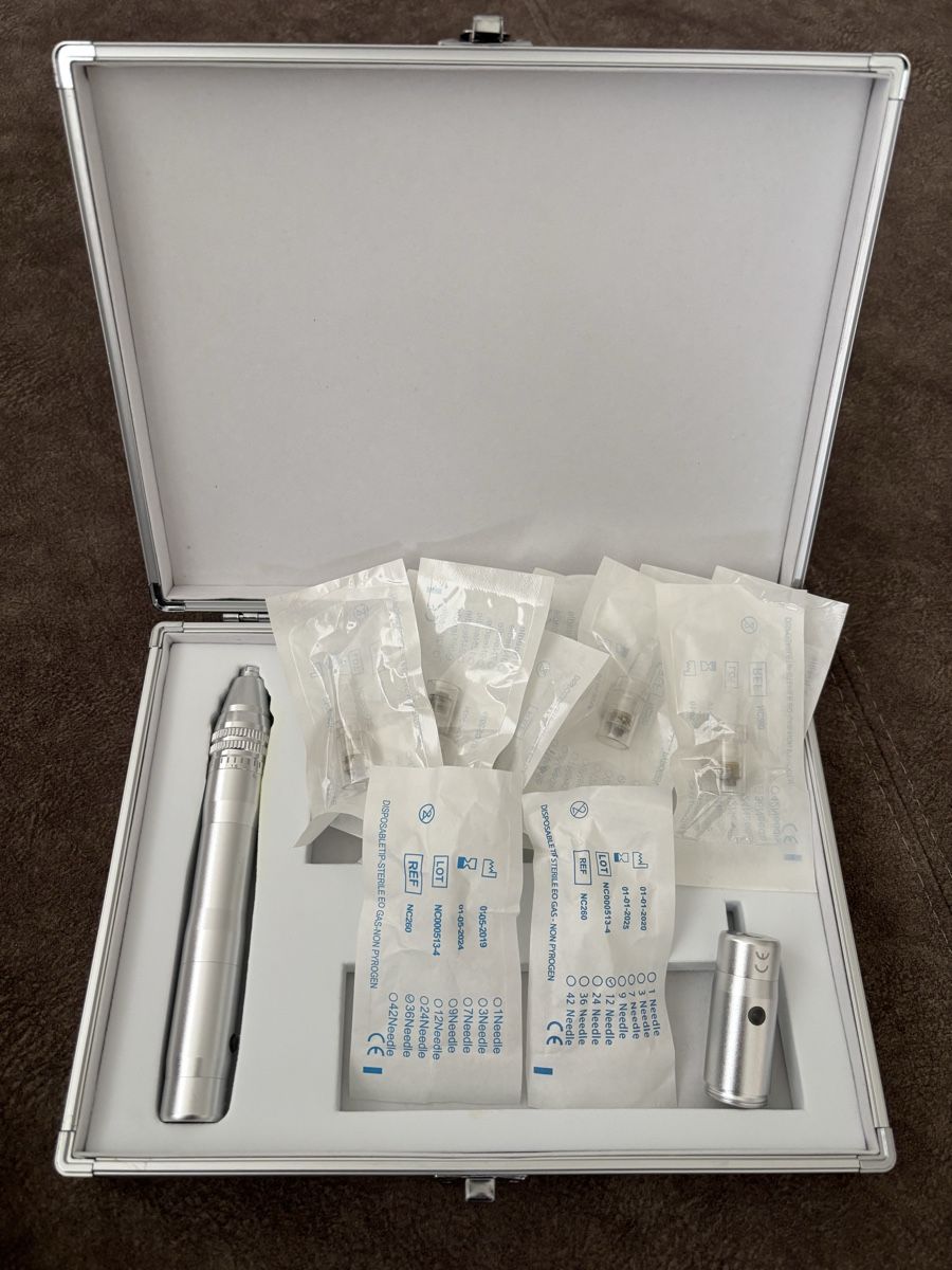 Cura del viso: Professioneller Micro Needling Pen (Akku) – Usato da Biel-Benken BL venduto da Pepsi23