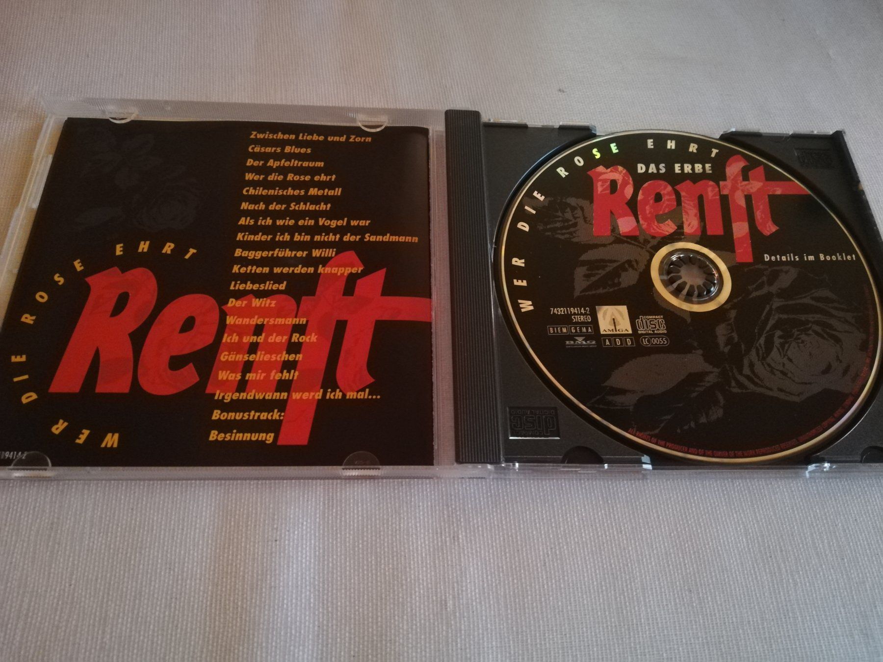 CDs: RENFT - WER DIE ROSE EHRT – Gebraucht aus Bern von Vinylsound.ch 2