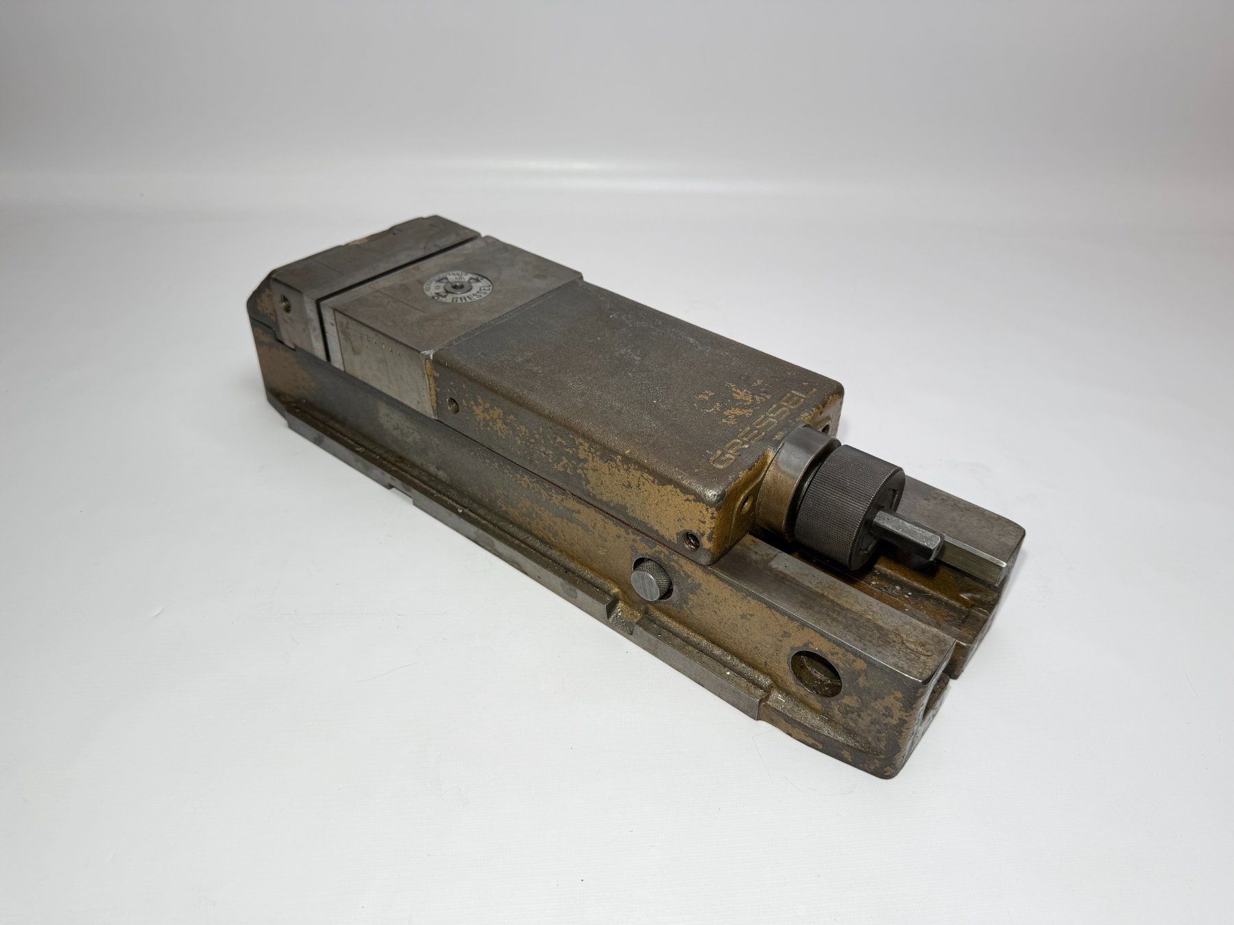 Gressel Tutti gli attrezzi: Gressel 125mm Hochdruckspanner Maschinenschraubstock – Usato da Boswil venduto da ABLagerBoswil 6