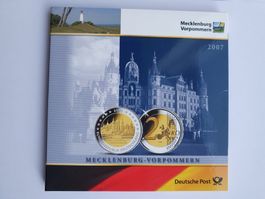 2€ Gedenkenmünze 2007 + Briefmarken