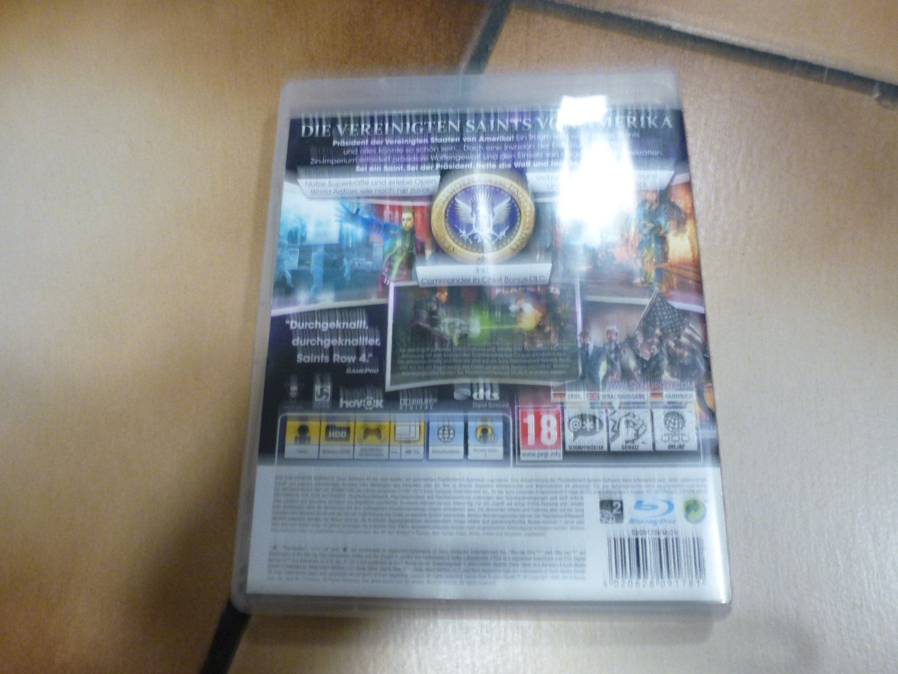 Giochi: Saints Row IV PS3 – Usato da Olten venduto da Disc-Ausverkauf 2