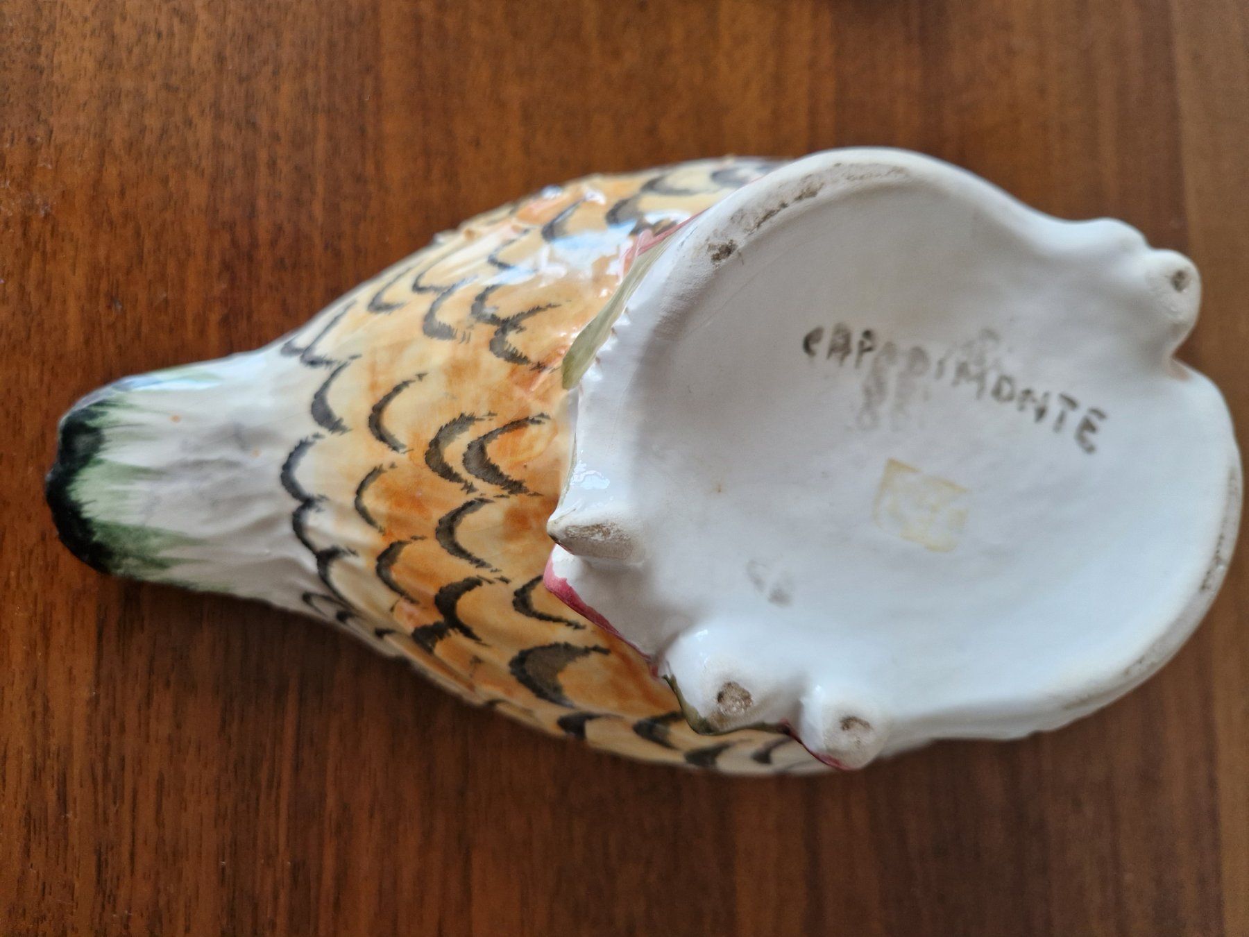Ciotole: Enten Terrine mit Löffel, Capodimonte – Usato da Bern venduto da Antikbatik 6