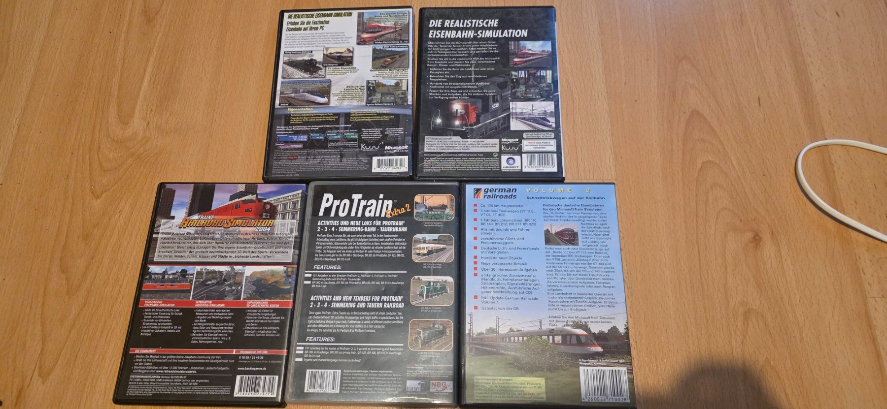 Microsoft Giochi: PC Spiele Eisenbahn Simulation Lot guter Zustand – Usato da Hochfelden venduto da Danizh0 1