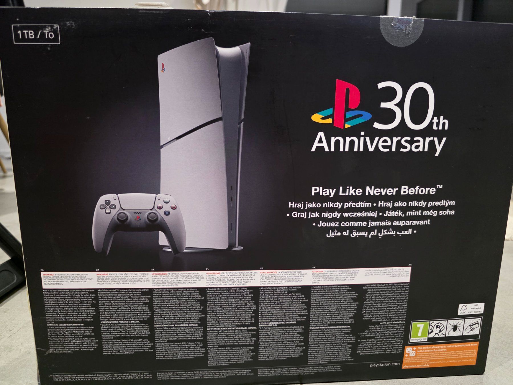 Sony Console: Ps5 slim disc 30th édition, 3TB + 2 manettes – Usato da Hauteville venduto da mopar87 6