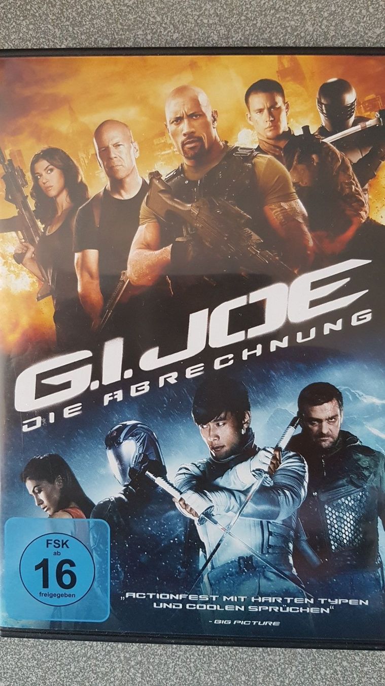 Tutti i DVDs: DVD G.I.Joe / Bruce Willis – Usato da Oetwil am See venduto da fineli2