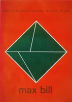 MAX BILL EXPO GENEVE 1961 - Affiche originale