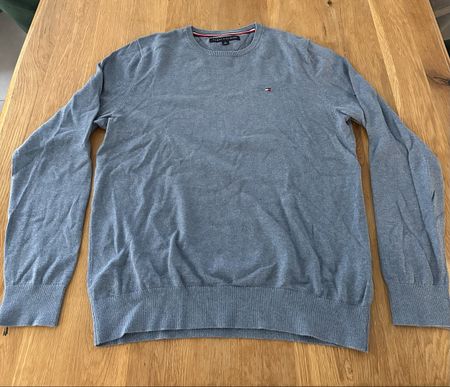Herren Pullover Tommy Hilfiger hellblau Grösse M