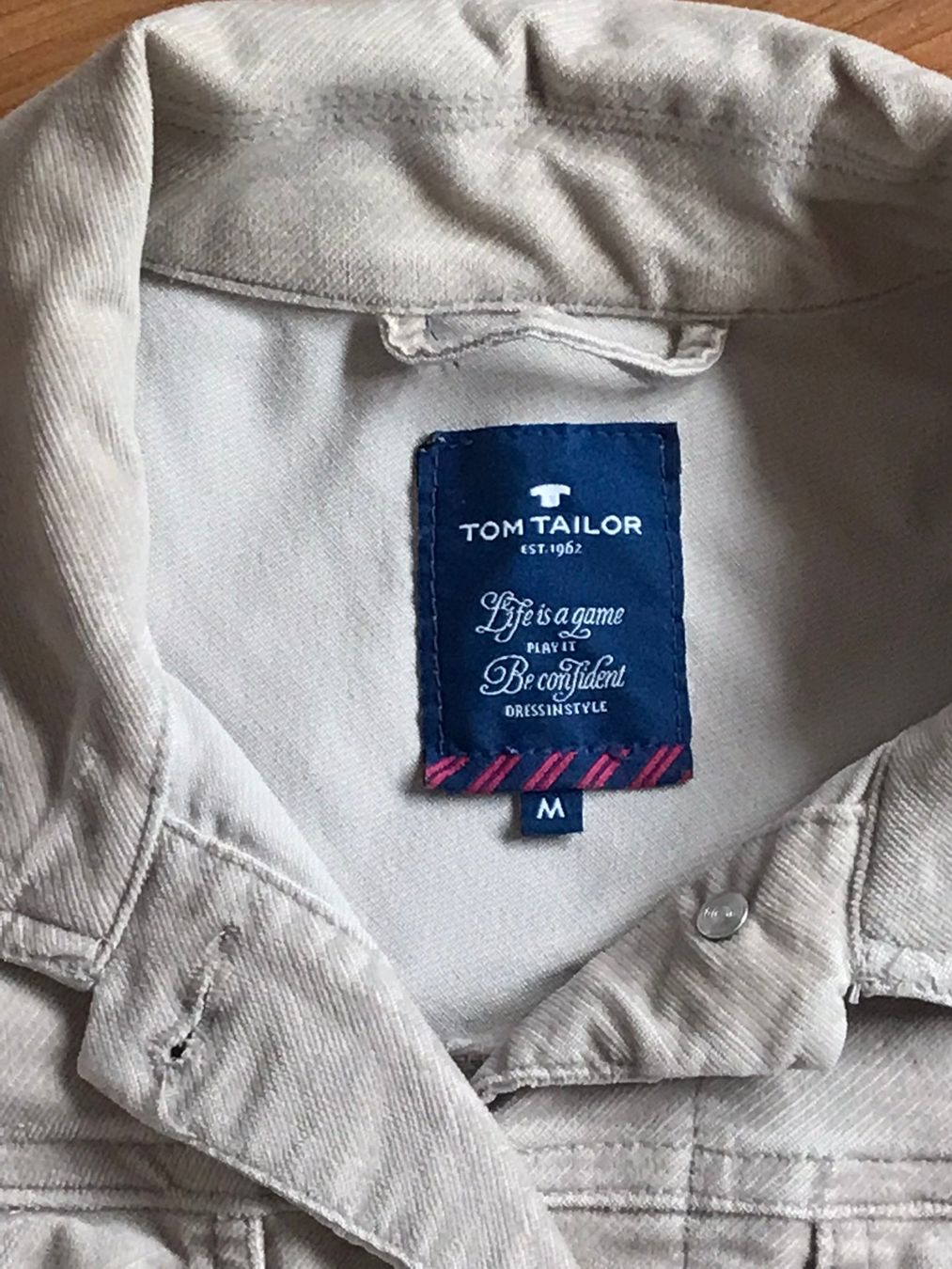 Tom Tailor Jacken: Jeansjacke beige – Gebraucht aus Burgdorf von Bizeli 1