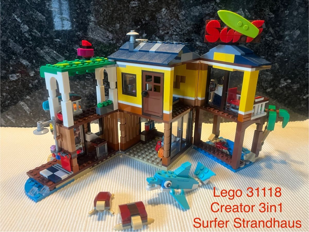 Lego Giocattoli: Lego Creator 31118 Surfer Strandhaus – Usato da Trimmis venduto da Matdor