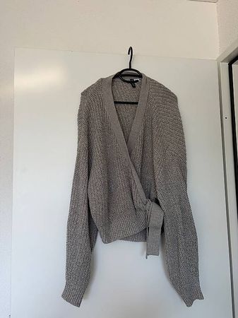 Wickeljacke aus Strick