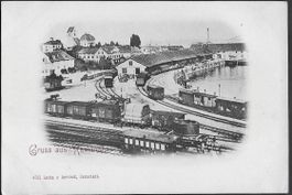 Uralte AK RORSCHACH s/w Bahn / Bahnhof attraktiv top ab 1.-
