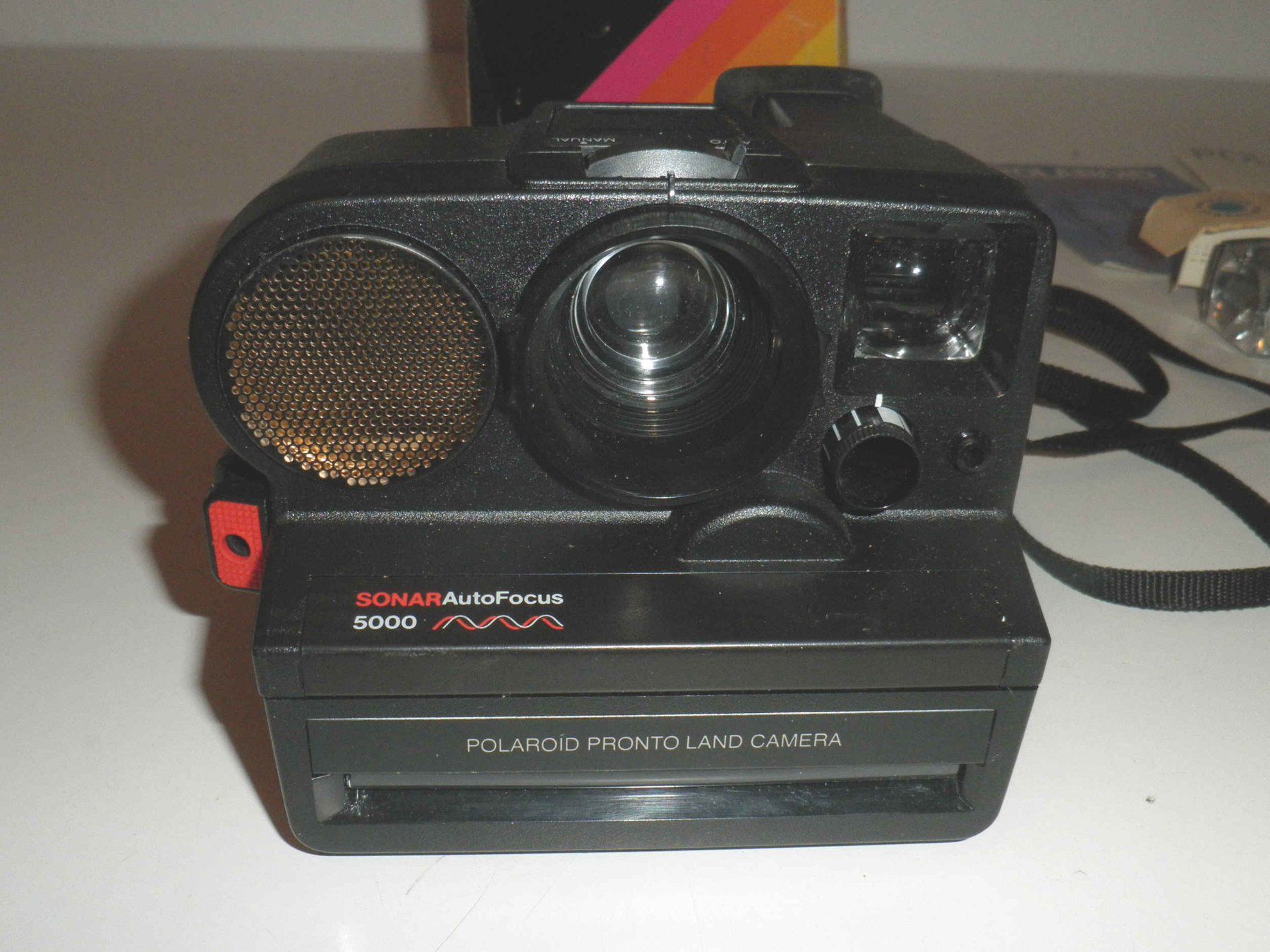 Polaroid Fotocamera: Polaroid Pronto Land Camera 5000. SonarAutoFocus. – Usato da Cadenazzo venduto da Mikeshop 4