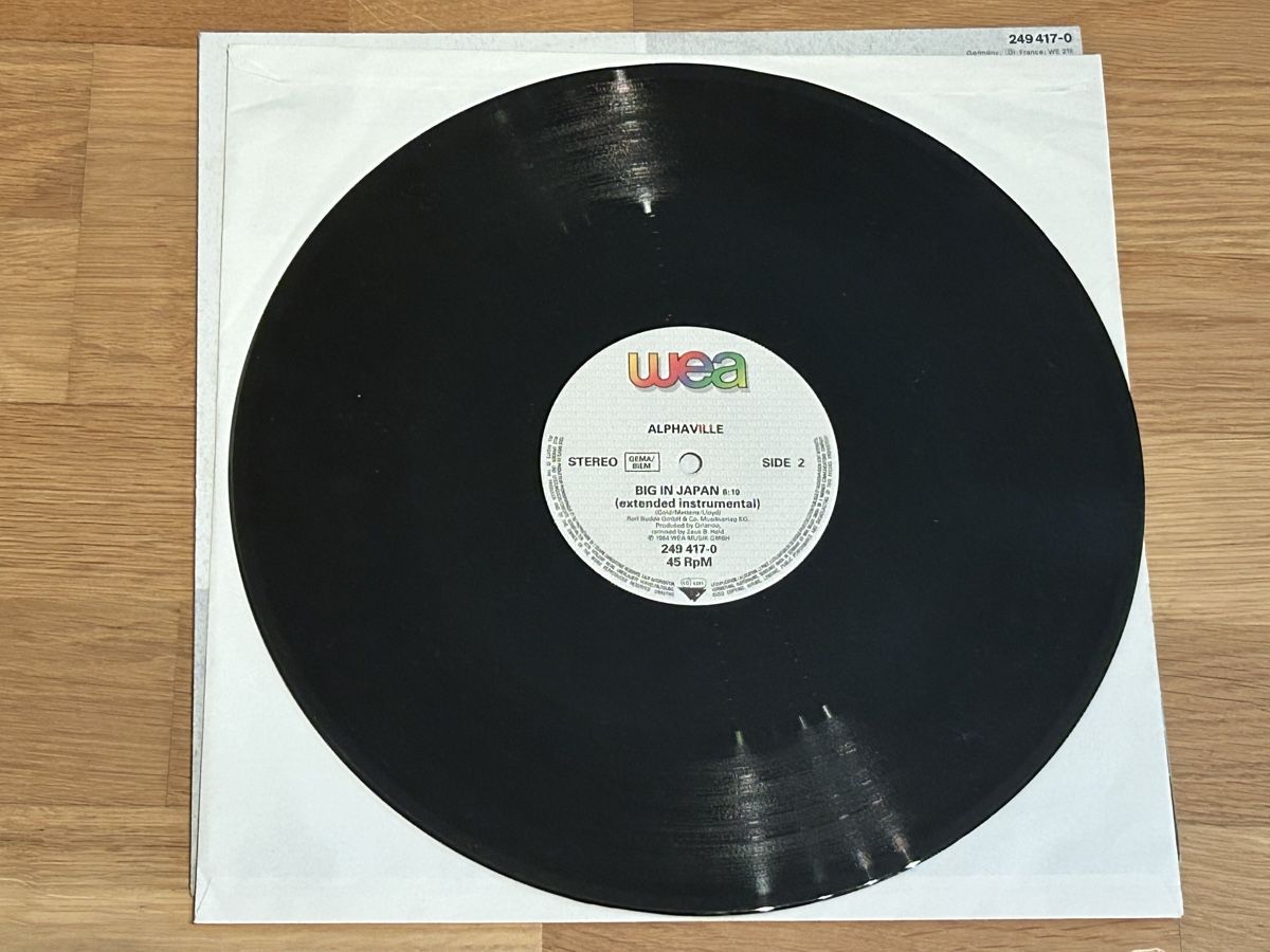 Vinyles: alphaville. 1984. big in japan – D'occasion à Faulensee par Mizuno06 3