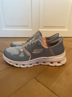Skechers Slip-ins Glide-Step grau rosa guter Zustand
