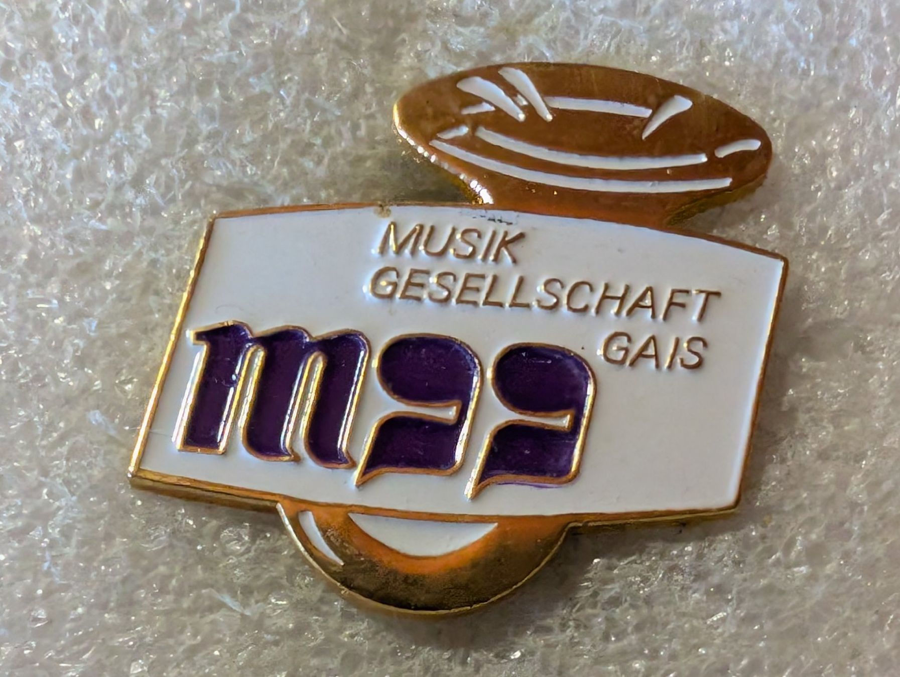 Placchette & Badge: Ansteckpin 201: MG Gais – Usato da Oppligen venduto da Pin-Fall-Shop