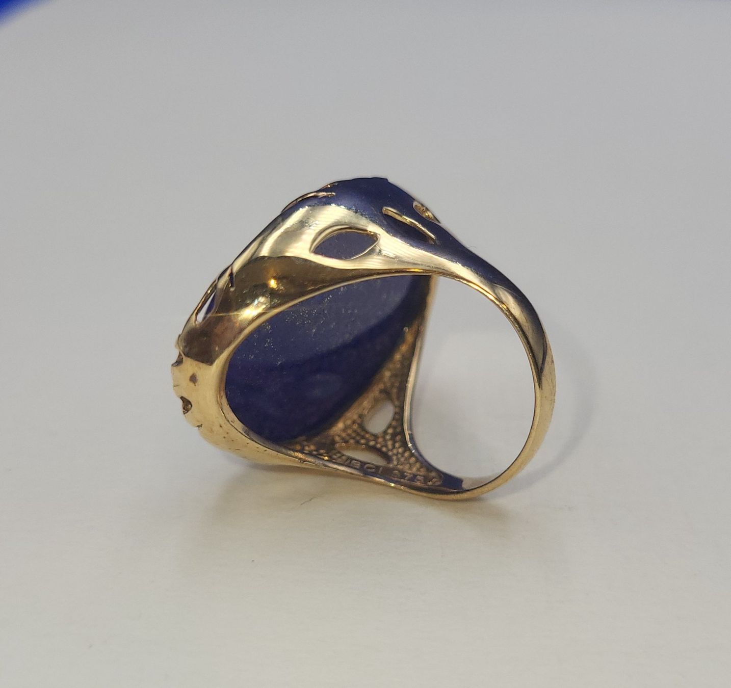 Ringe: 375 Massiv Gold Ring Mit Lapislazuli – Gebraucht aus Wald ZH von Aniade 4