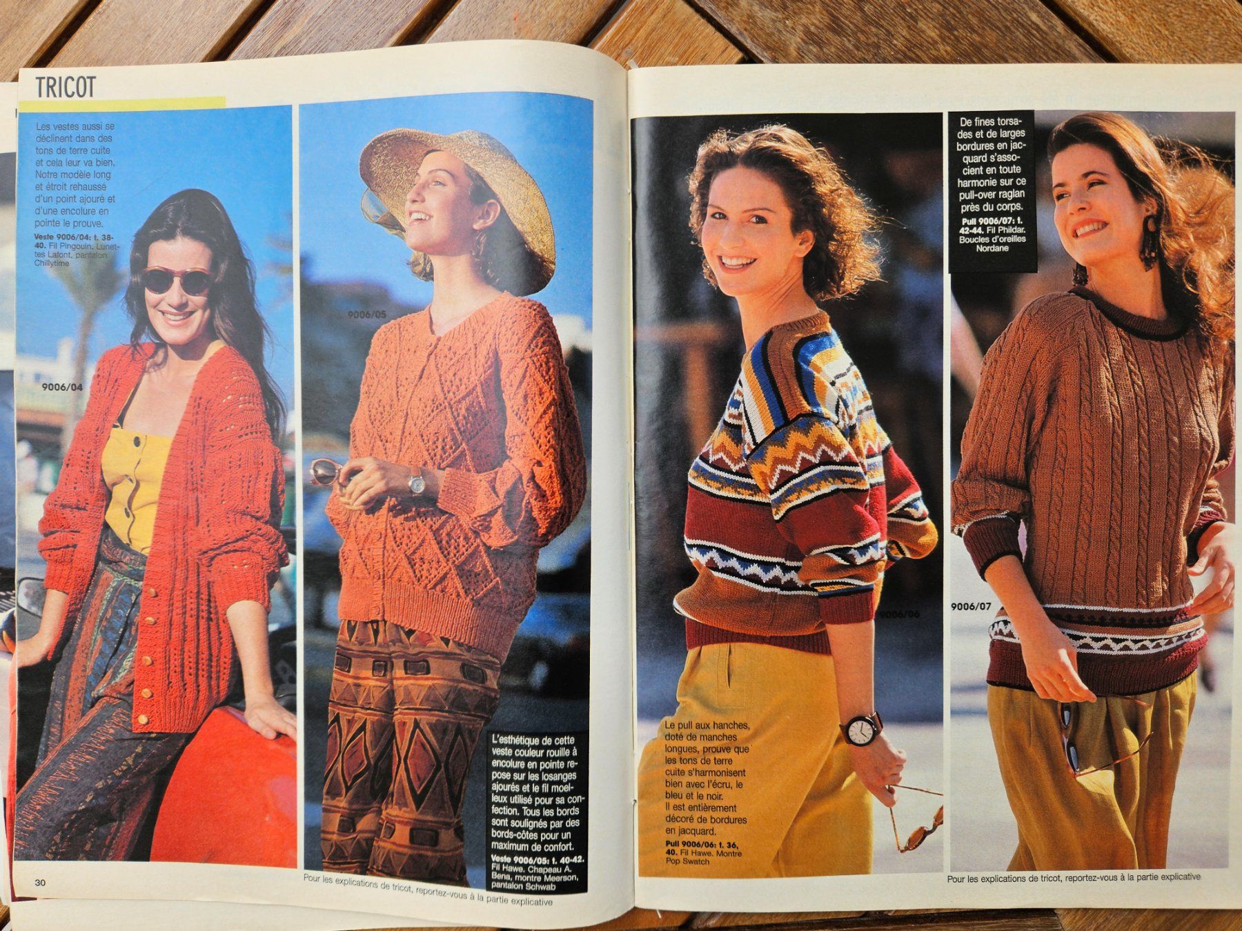 Schnittmuster: Burda juin 1990 / tout pour les vacances – Gebraucht aus Lausanne von tal_01 5