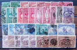 USA - 35 old stamps used 2em choix