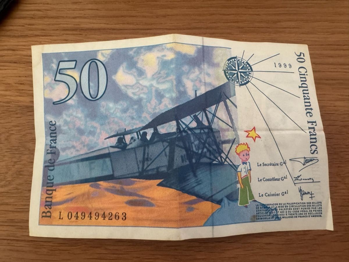 Banknoten: Frankreich 50 Francs  – Gebraucht aus Muhen von Kusi_ 1