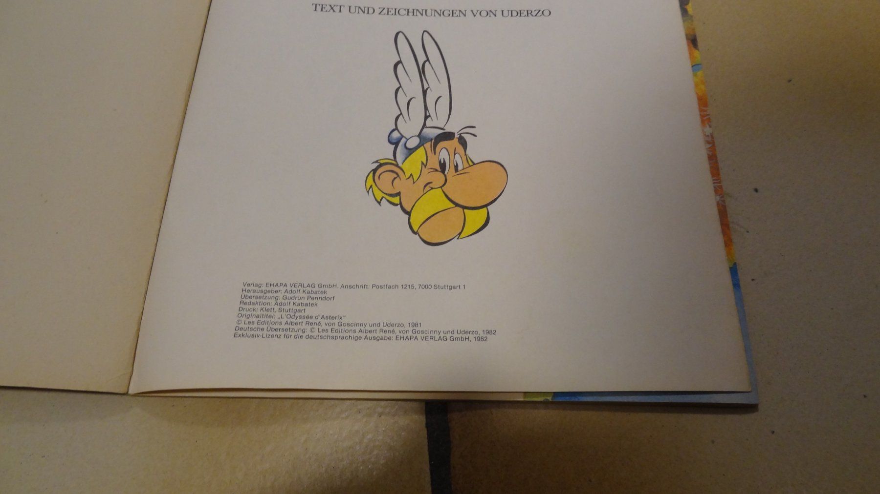 Fumetti: 5 uralte alte Asterix & Obelix Bücher – Usato da Olten venduto da Disc-Verkauf 8