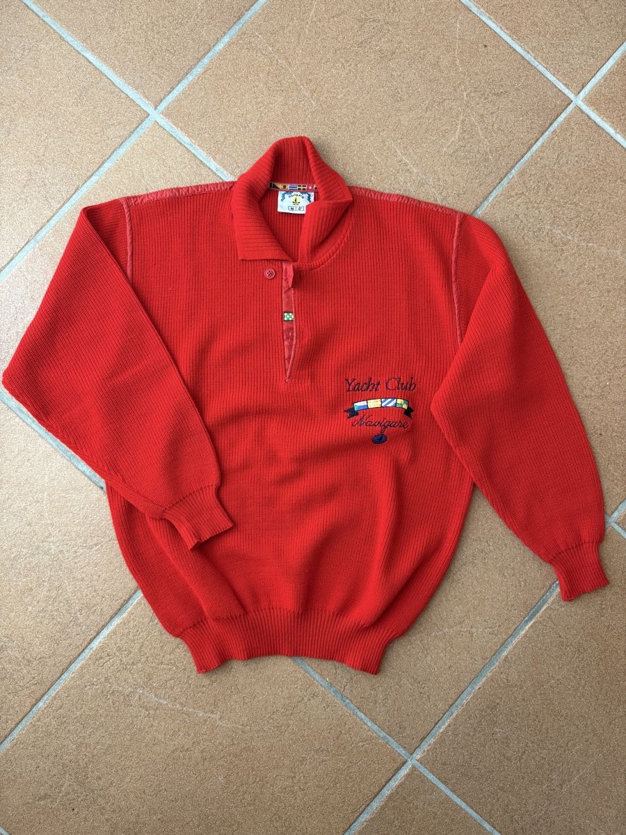 Pullover & Sweatshirts: Vintage Yacht Club Pullover, L – Gebraucht aus Glarus von big.bear 2