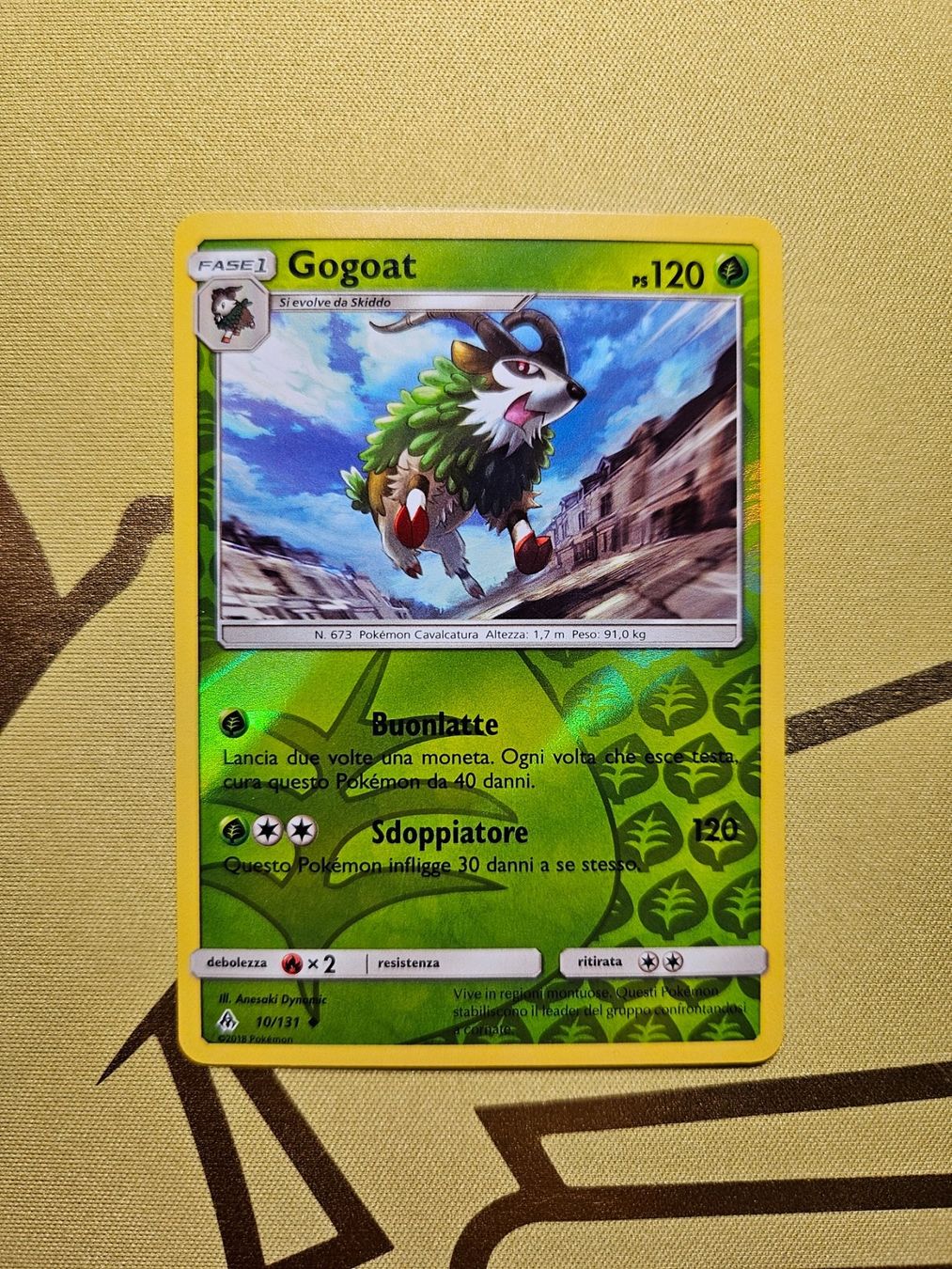 Pokémon Carte collezionabili: Forbidden Light - Gogoat – Usato da Bellinzona venduto da Pokemarco