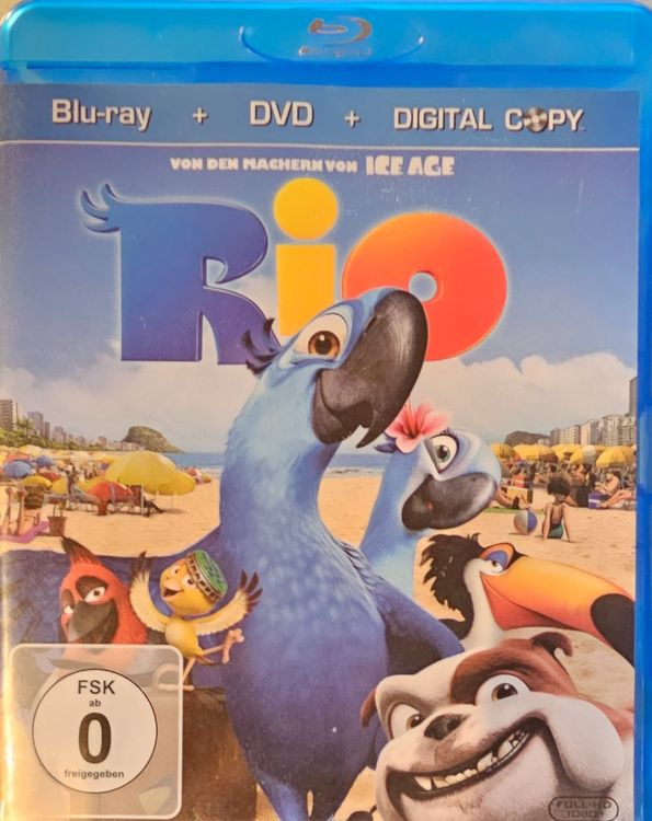 Rio - Blu-ray + DVD (Gebraucht) in Wahlen b. Laufen für CHF 1 – mit ...