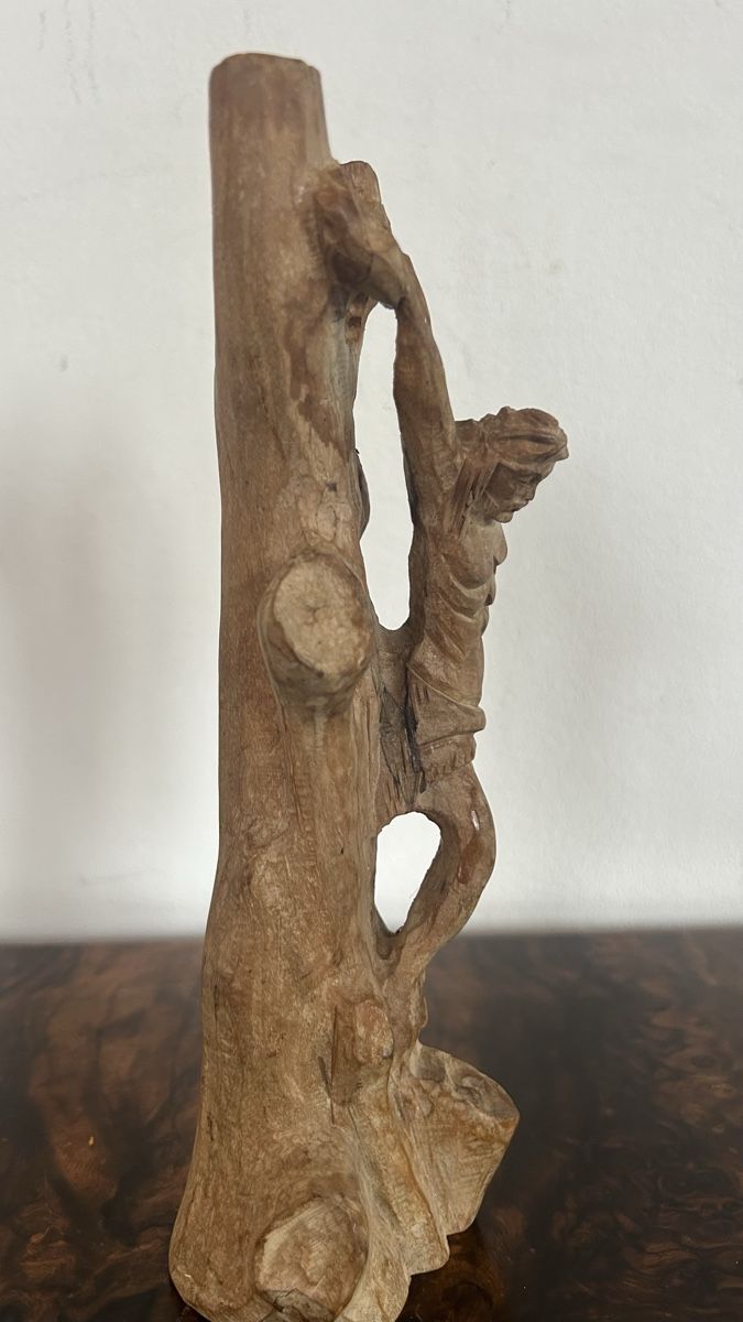 Sculture & Statue: Jesus der Gefesselte, Statuette aus Olivenholz – Usato da Riedholz venduto da Frettchen63 9