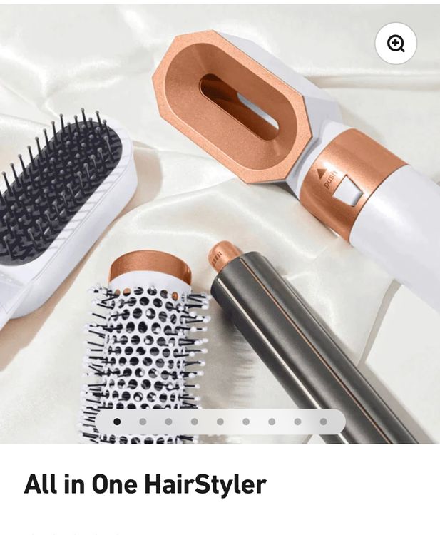 FAMKIT Hartschalen-Aufbewahrungstasche Für Haartrocknerbürste – Wasserabweisend, Mit Reißverschluss – Passt Für Revlon One Step & ähnliche Styler
