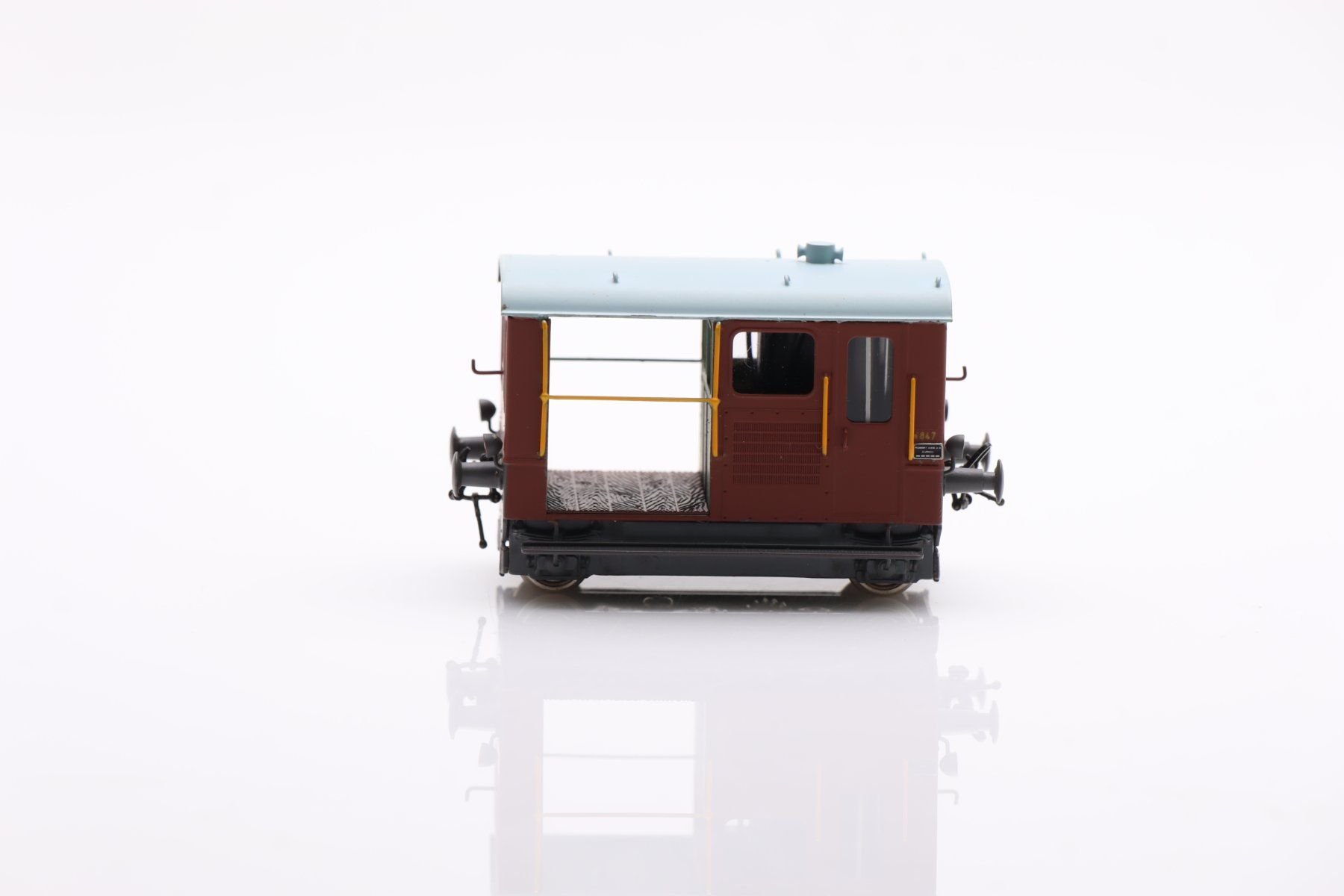 HRF Modelleisenbahnen: HRF SBB Tm" 847 Messing Rangierlok DC, H0 Defekt – Defekt aus Ried (Muotathal) von Modellbahn.swiss 2
