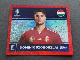 Topps UEFA Euro 2024 * Dominik Szoboszlai, Captain (HUN 2)