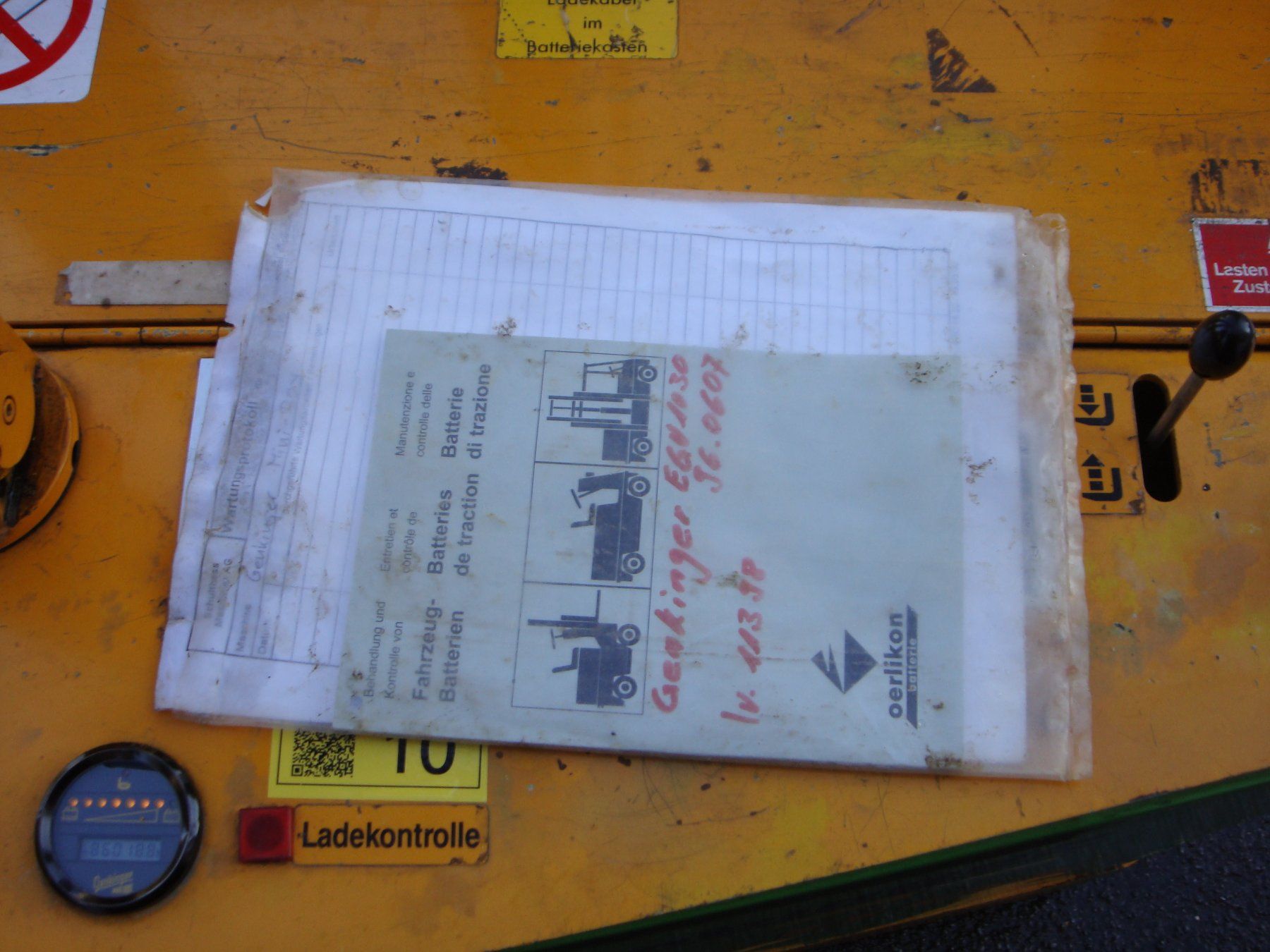 Carrelli elevatori e a forche: Elektro-Deichselstapler / Elektro-Hochhubstapler – Usato da Wetzikon ZH venduto da Nenuco88 6