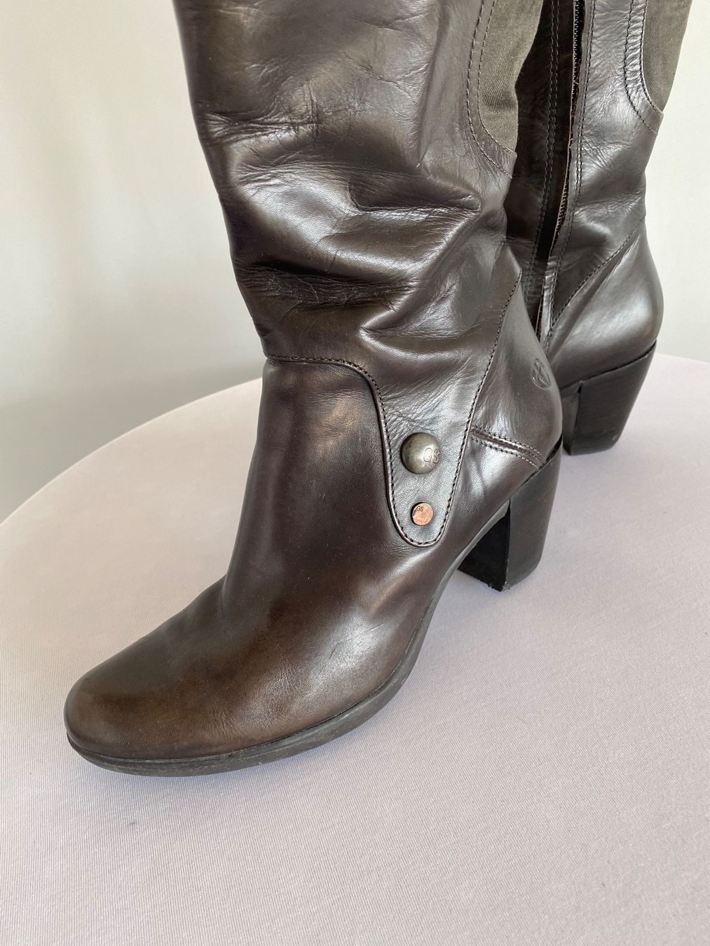 G-Star Scarpe da donna: G-Star Stiefel aus Leder  Gr.40 – Usato da Bern venduto da lolapennt 8