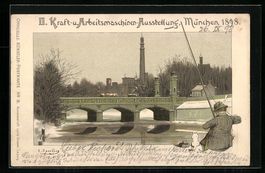 Litho Ganzsache Bayern PP15C2 /08: Münc