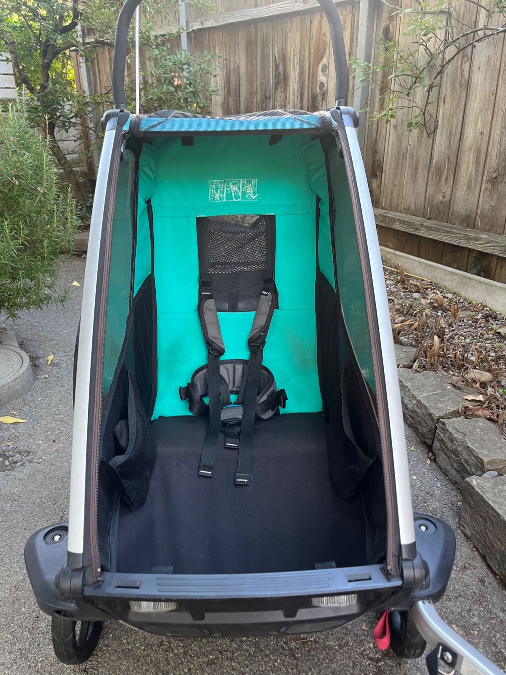 Thule Rimorchi: Thule Chariot Lite (single) – Usato da Bern venduto da shuttle_flug 2